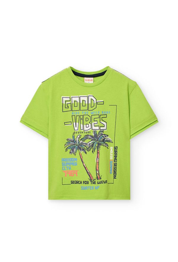 Knit t-Shirt for boy -BCI