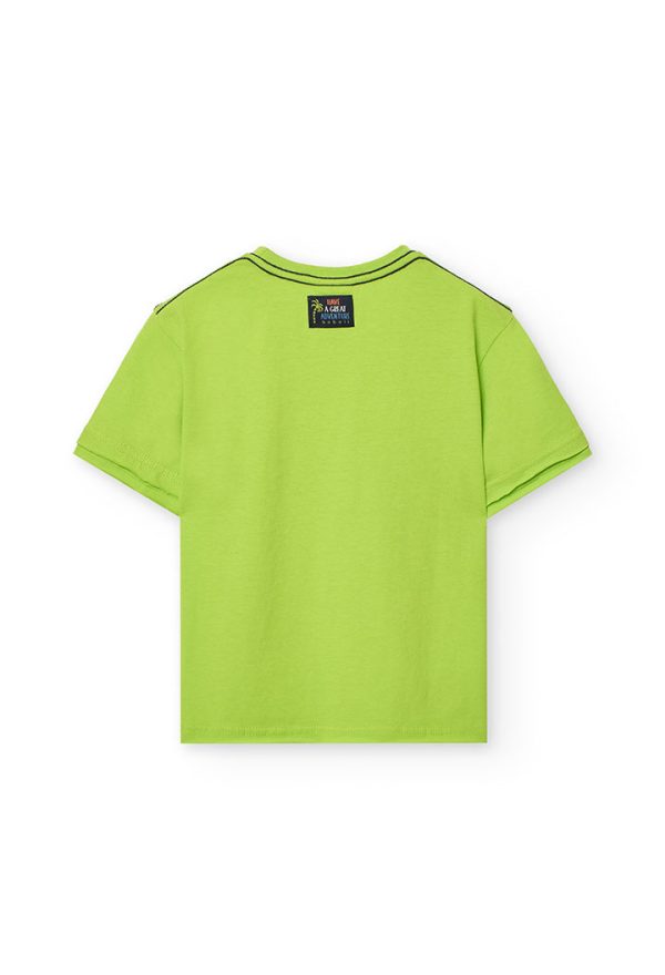 Knit t-Shirt for boy -BCI - Image 2