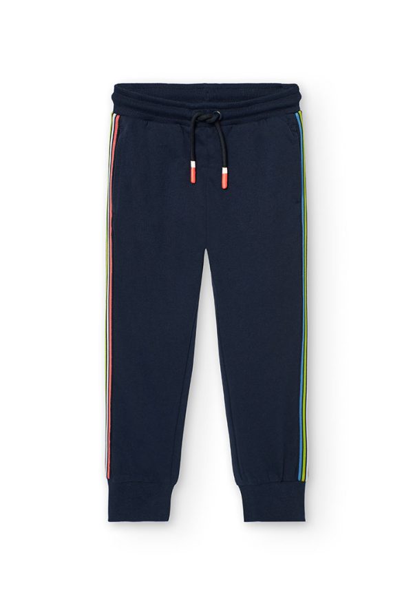 Fleece trousers for boy -BCI