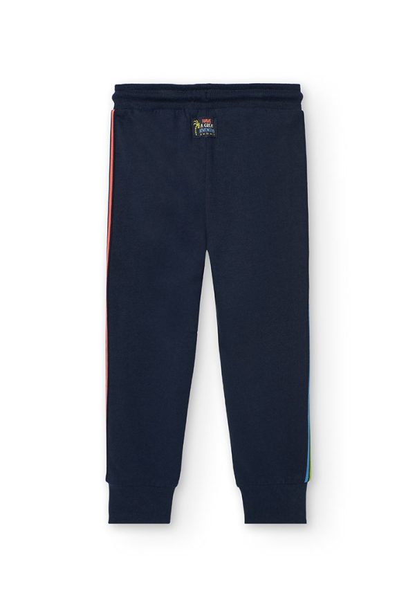 Fleece trousers for boy -BCI - Image 2