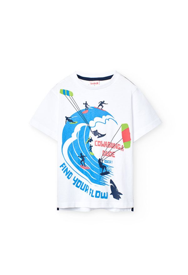 Knit t-Shirt for boy -BCI
