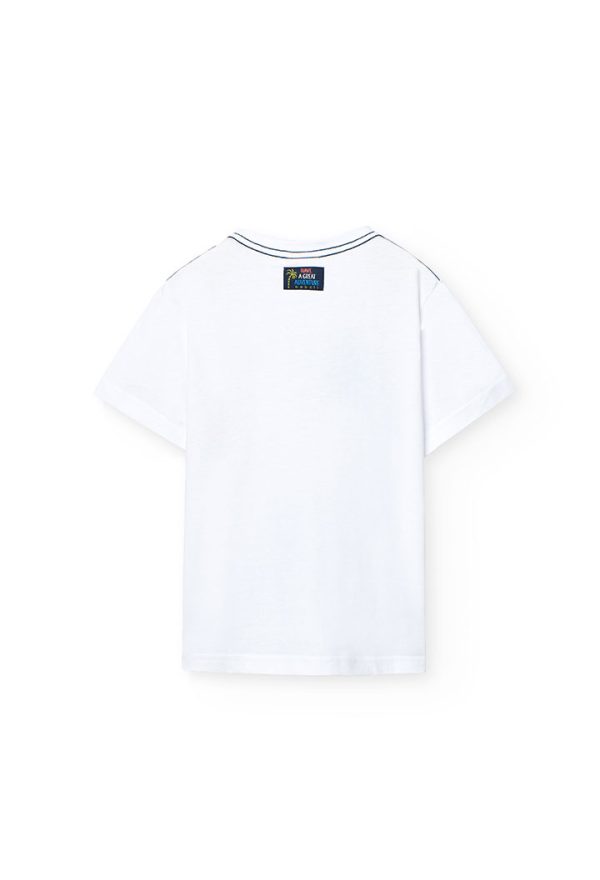 Knit t-Shirt for boy -BCI - Image 2