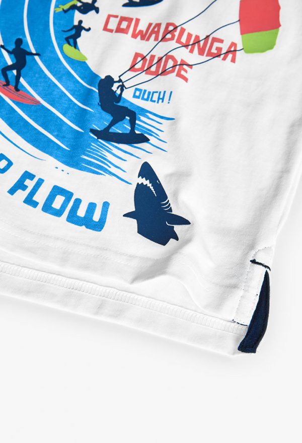 Knit t-Shirt for boy -BCI - Image 4