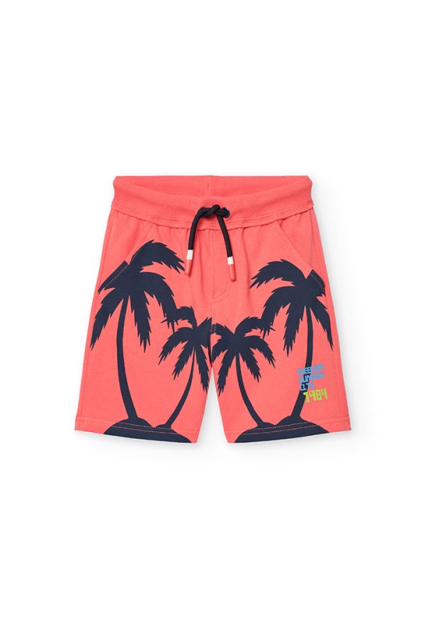 Fleece bermuda shorts for boy -BCI