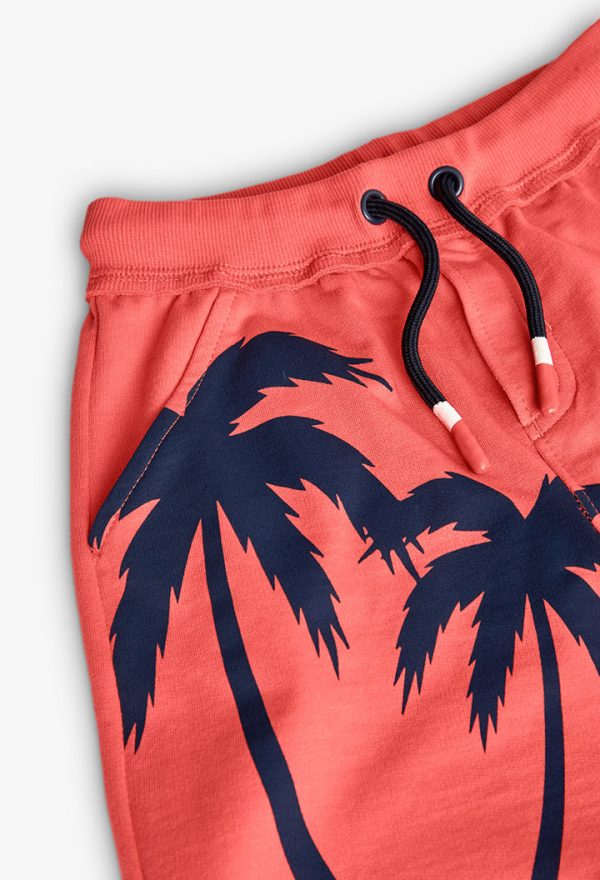 Fleece bermuda shorts for boy -BCI - Image 3