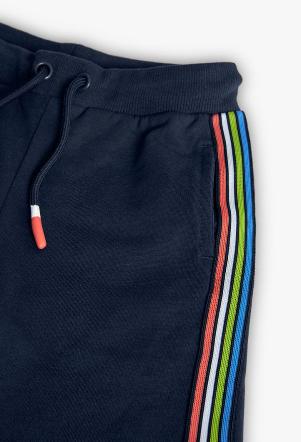 Fleece bermuda shorts for boy -BCI - Image 3