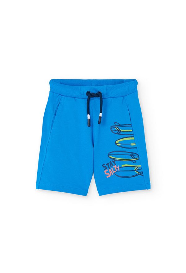 Fleece bermuda shorts for boy -BCI