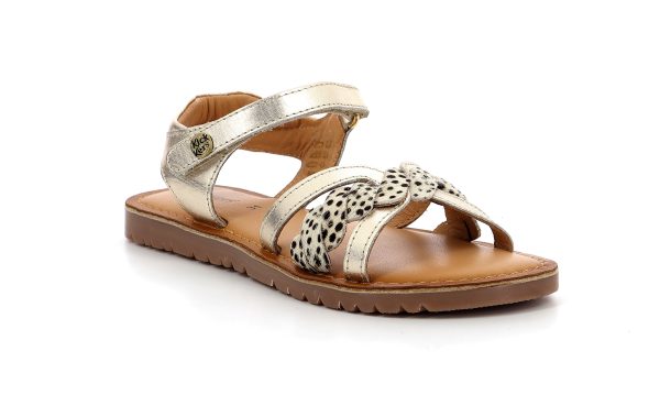 Kickers Παιδικά Πέδιλα Betty Χρυσά 694798-30-151 - Image 2