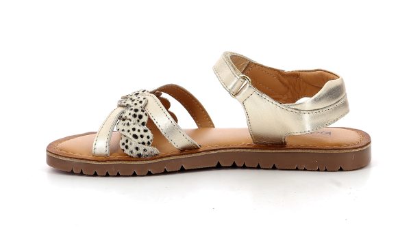 Kickers Παιδικά Πέδιλα Betty Χρυσά 694798-30-151 - Image 5
