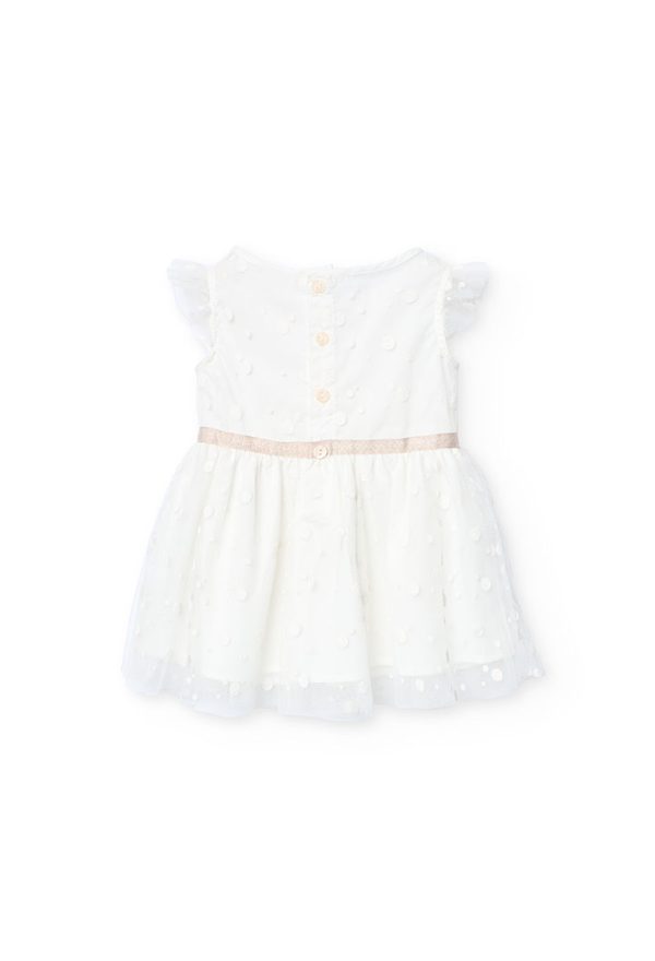 Tulle dress polka dot for baby girl -BCI - Image 2