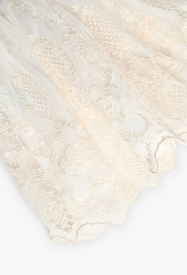 Tulle dress embroidery for baby -BCI - Image 4