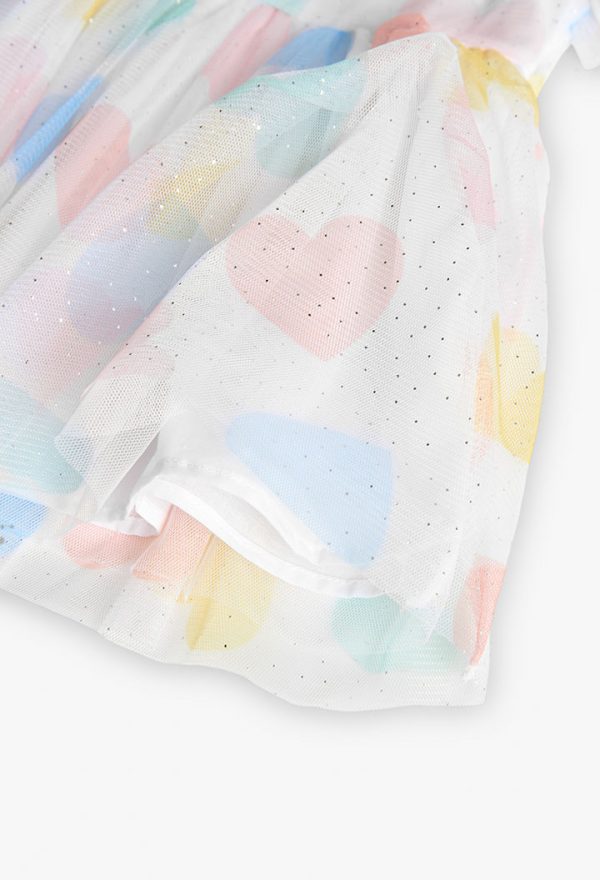 Tulle dress hearts for baby girl - Image 4