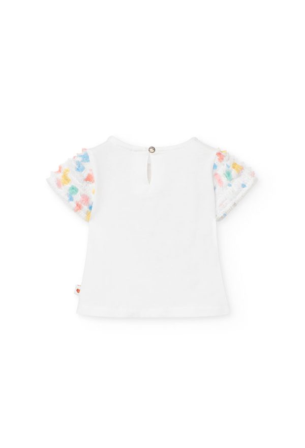 Stretch knit t-Shirt for baby -BCI - Image 2