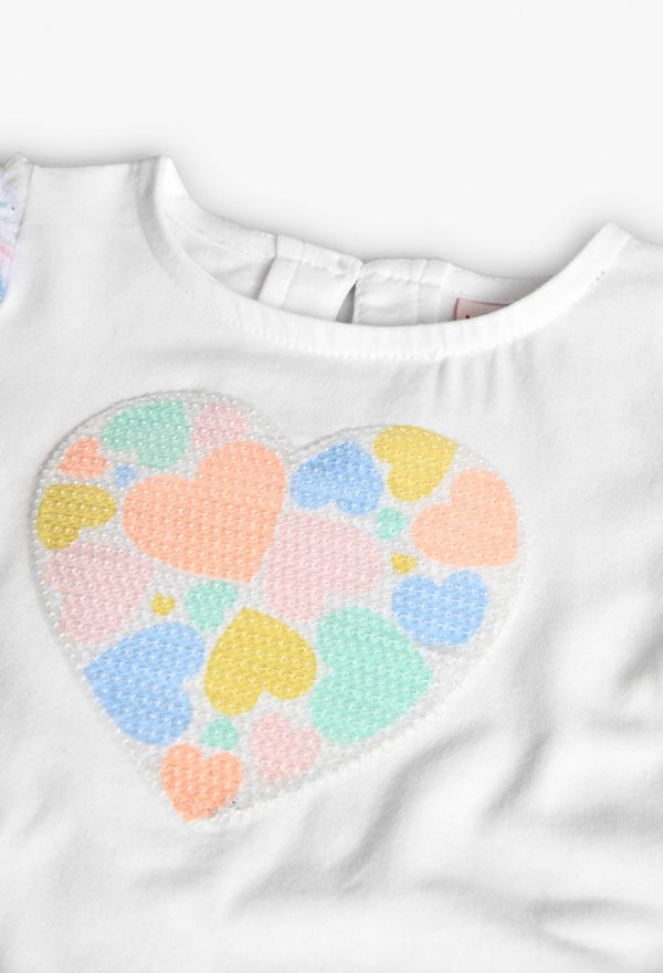 Stretch knit t-Shirt for baby -BCI - Image 3
