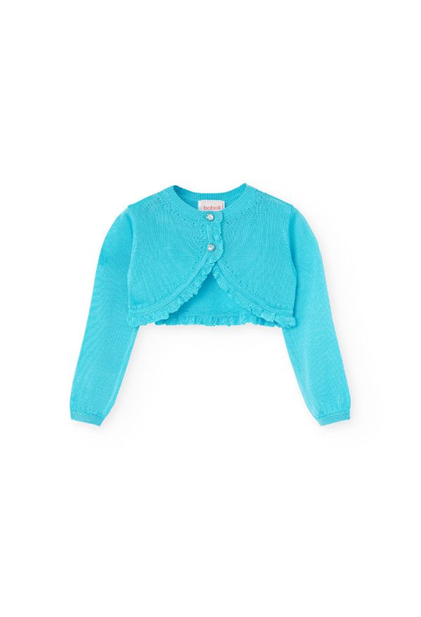 Knitwear bolero for baby girl