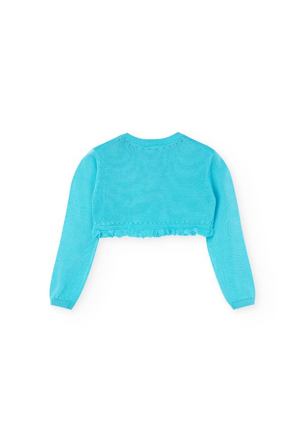 Knitwear bolero for baby girl - Image 2