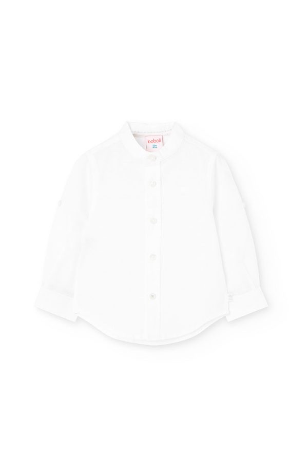 Linen shirt long sleeves for baby -BCI