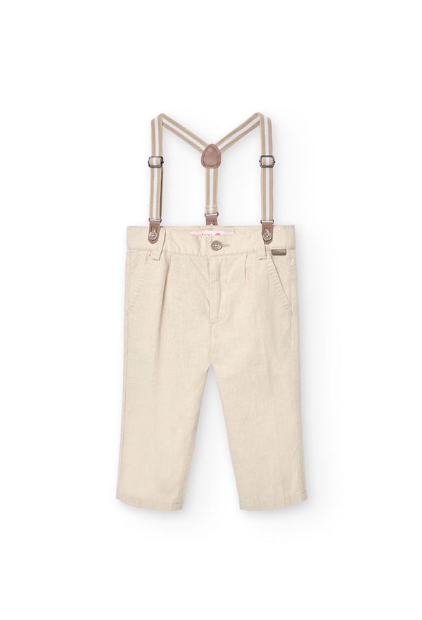 Linen trousers for baby -BCI