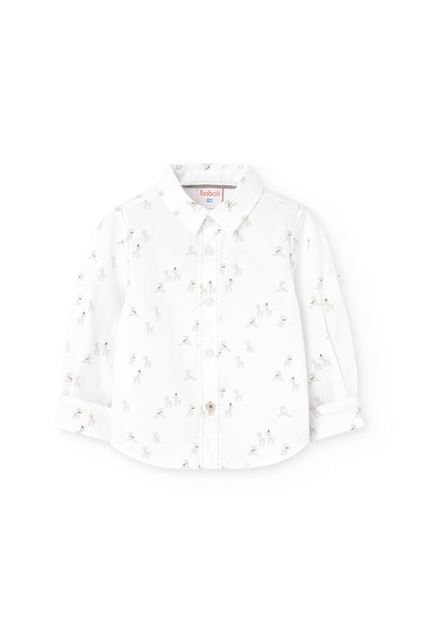 Poplin shirt printed for baby -BCI