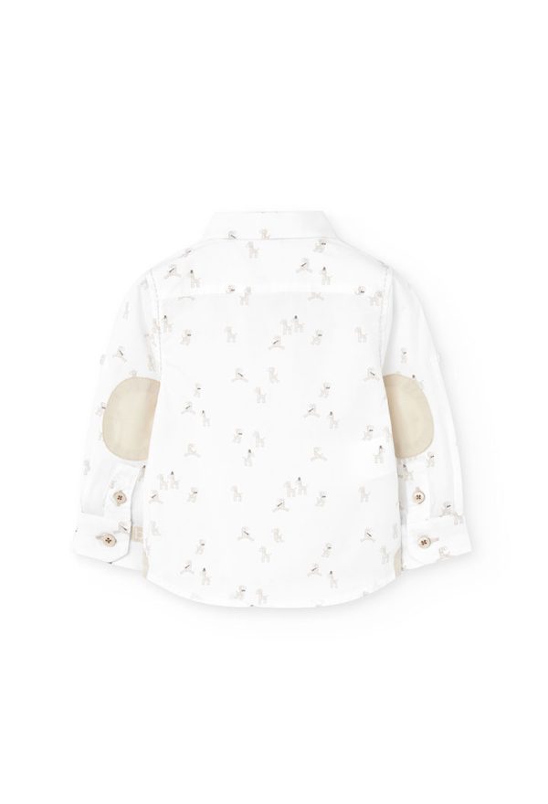 Poplin shirt printed for baby -BCI - Image 2