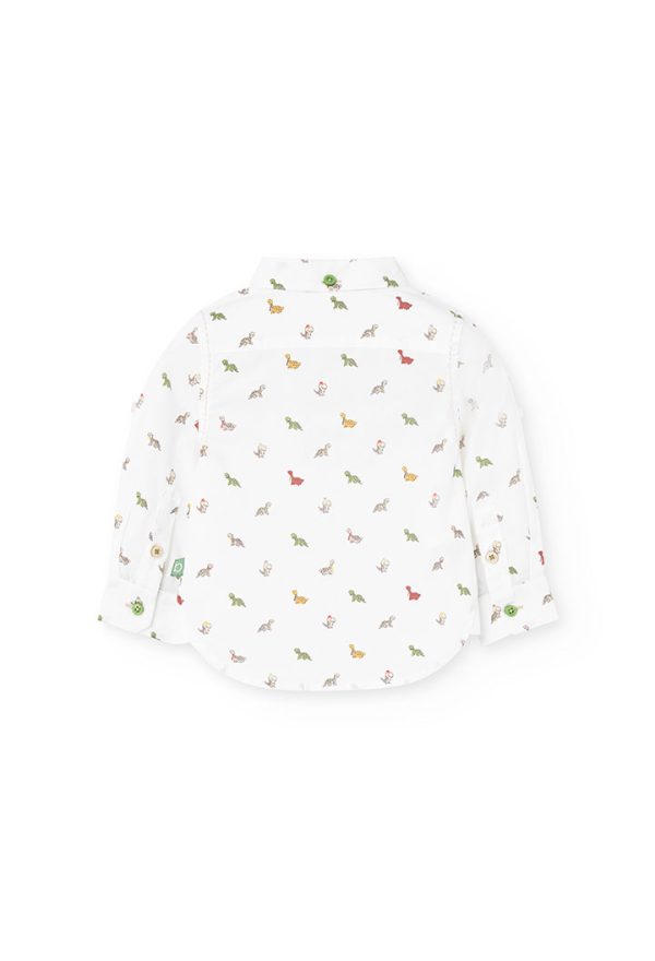 Poplin shirt printed for baby -BCI - Image 2