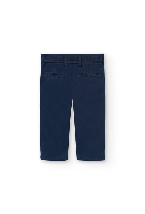 Stretch satin trousers for baby -BCI - Image 2