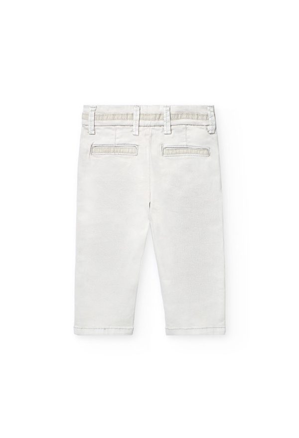 Stretch satin trousers for baby -BCI - Image 2