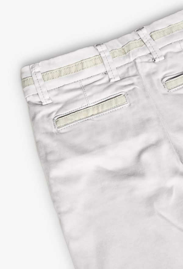 Stretch satin trousers for baby -BCI - Image 4