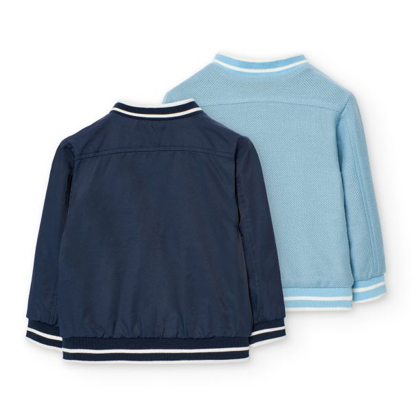 Technical fabric  jacket for baby boy -BCI - Image 2