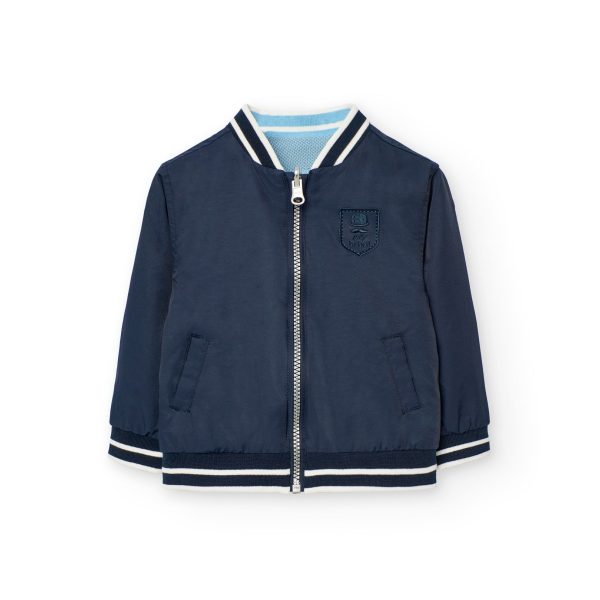 Technical fabric  jacket for baby boy -BCI - Image 3