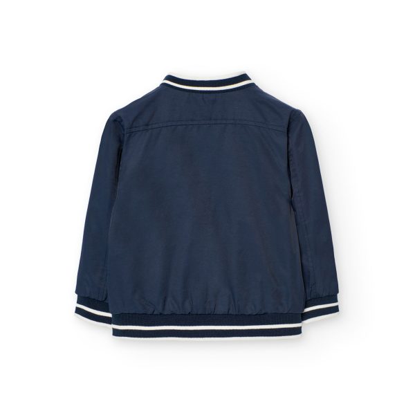 Technical fabric  jacket for baby boy -BCI - Image 4