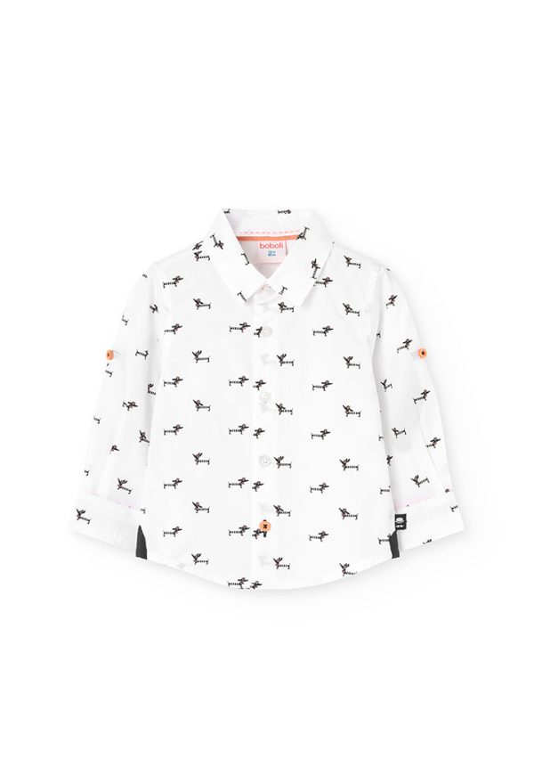 Poplin shirt for baby boy -BCI