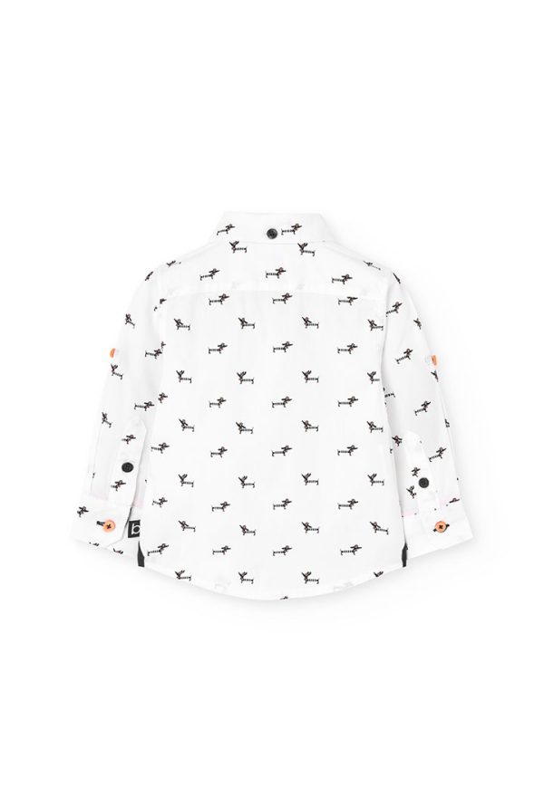 Poplin shirt for baby boy -BCI - Image 2