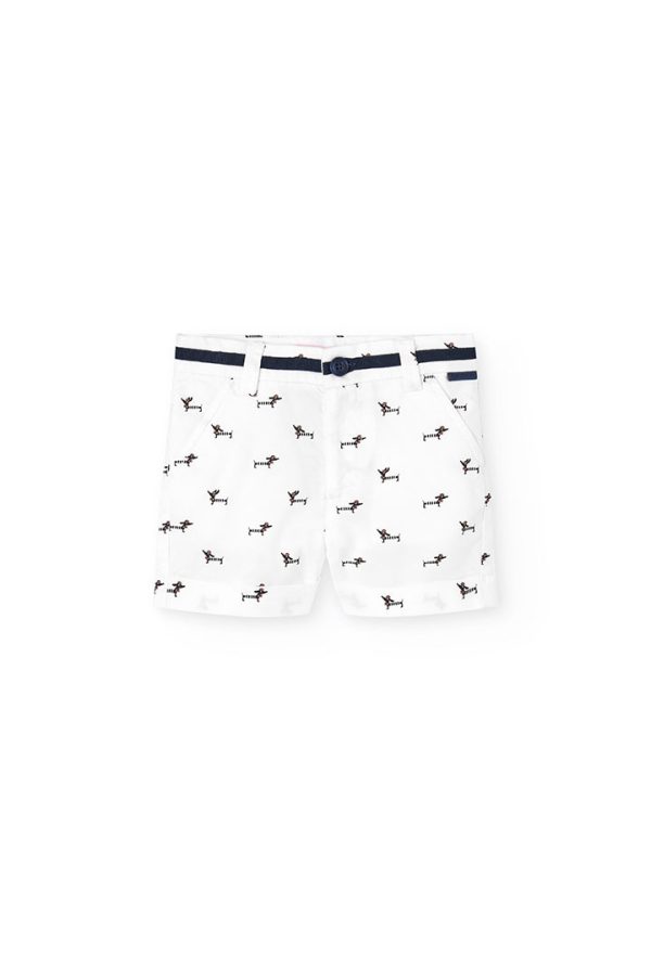 Oxford bermuda shorts for baby boy -BCI