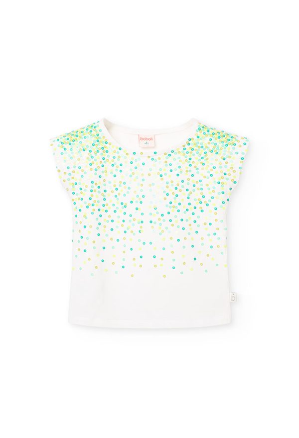 Stretch knit t-Shirt for girl -BCI