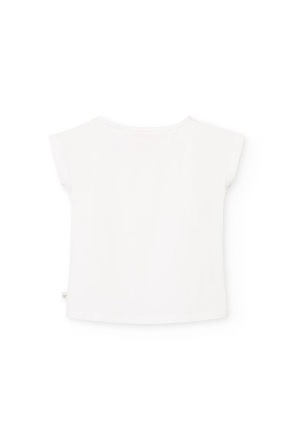 Stretch knit t-Shirt for girl -BCI - Image 2
