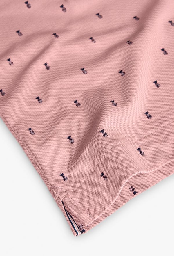 Pique polo printed for boy -BCI - Image 4