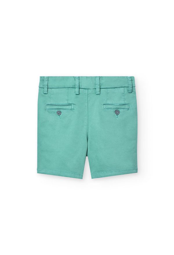 Satin bermuda shorts for boy -BCI - Image 2