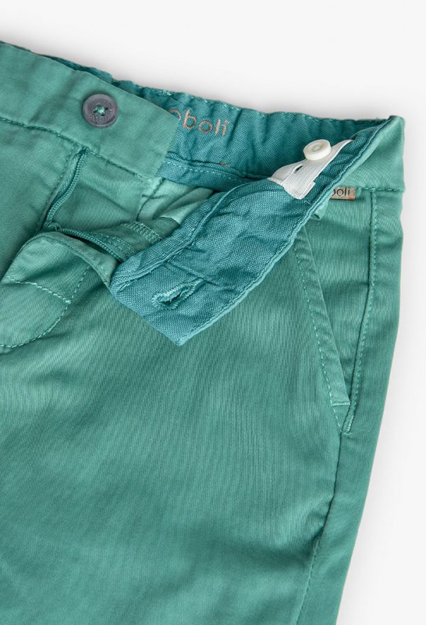 Satin bermuda shorts for boy -BCI - Image 3