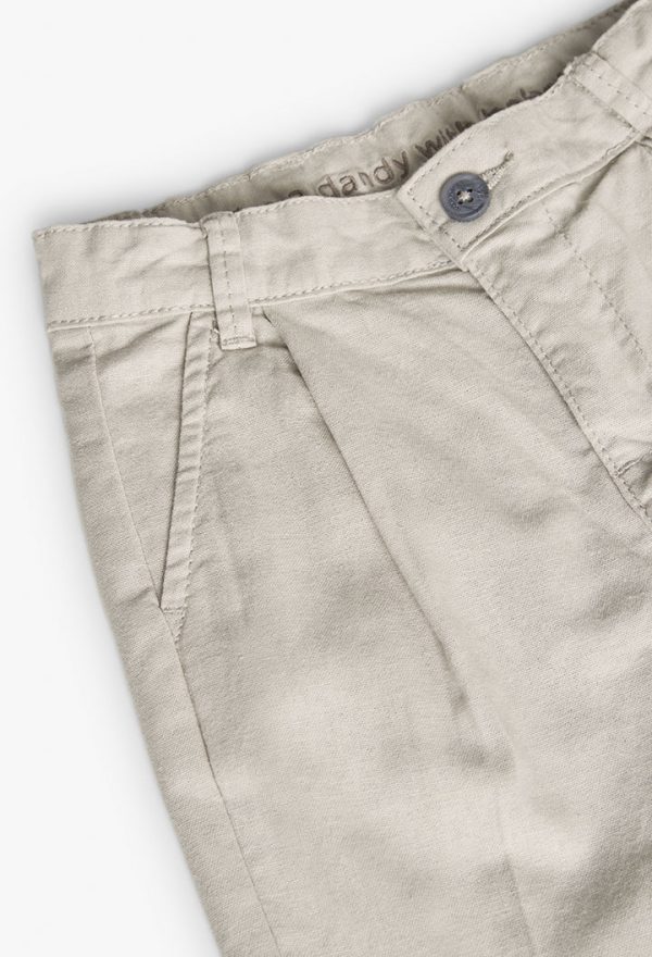 Linen trousers for boy -BCI - Image 3