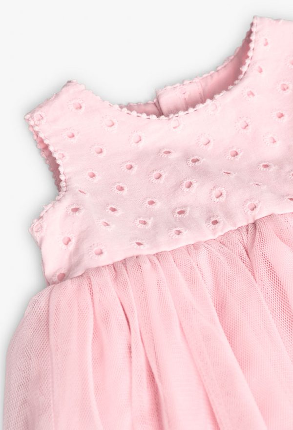 Batiste dress embroidered for baby -BCI - Image 4