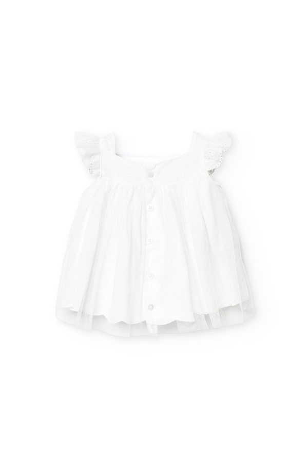 Batiste dress embroidered for baby -BCI - Image 2