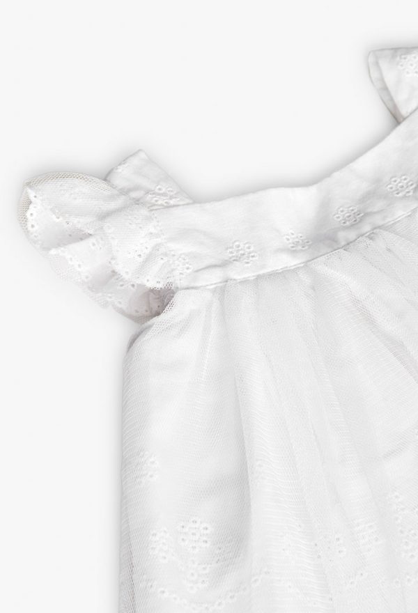 Batiste dress embroidered for baby -BCI - Image 4