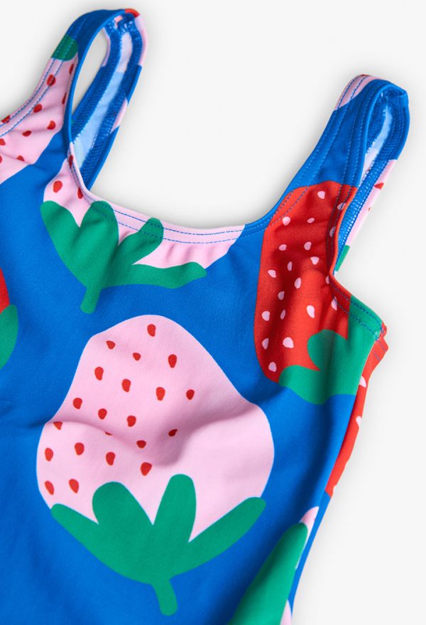 Swimsuit polyamide printed for girl - Image 3