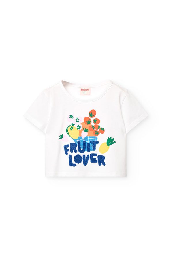 Knit t-Shirt for girl -BCI
