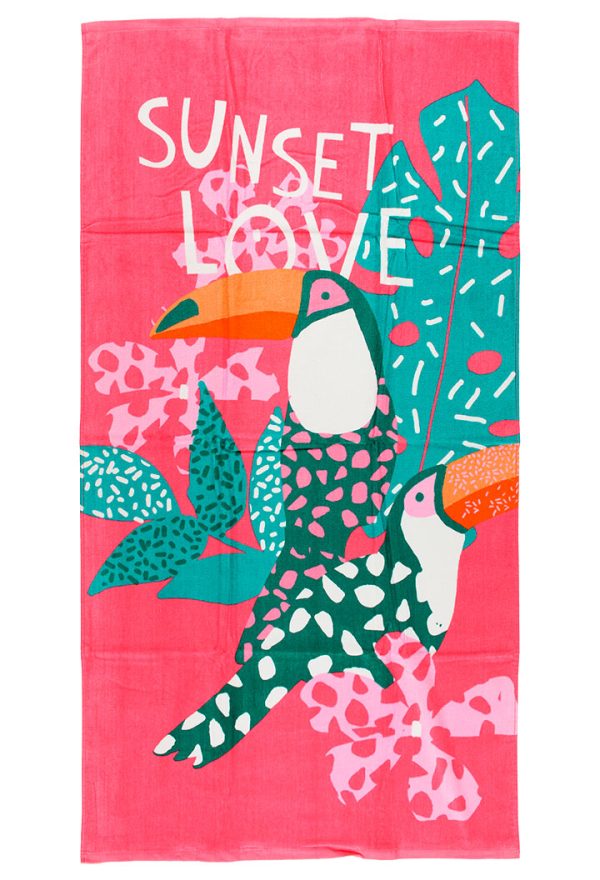 Towel printed for girl -BCI