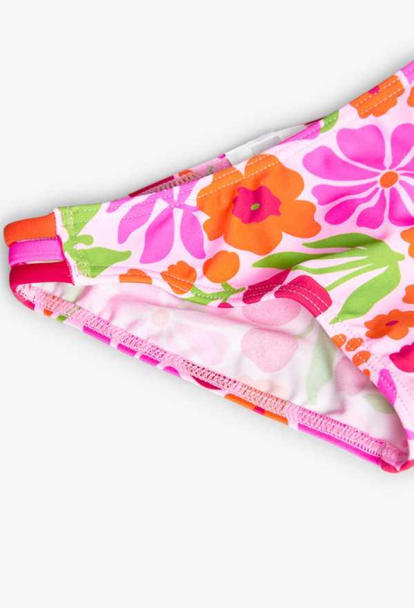Bikini polyamide floral for girl - Image 4