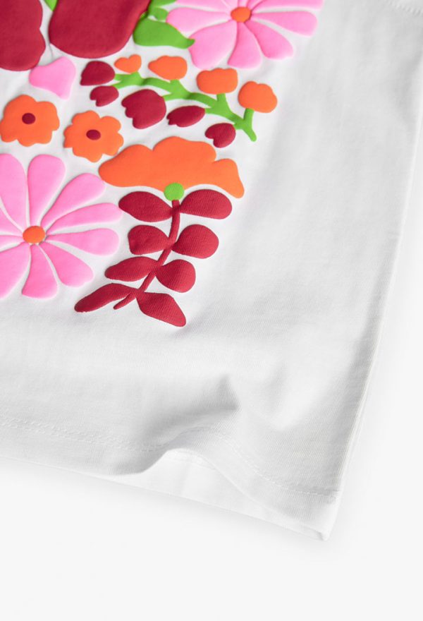 Knit t-Shirt suspenders for girl -BCI - Image 4