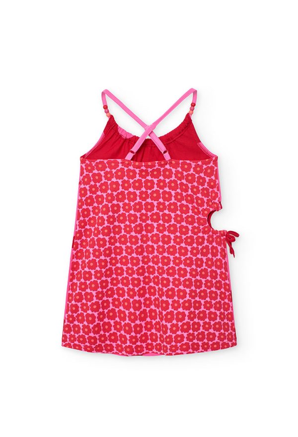 Knit dress suspenders for girl -BCI - Image 2