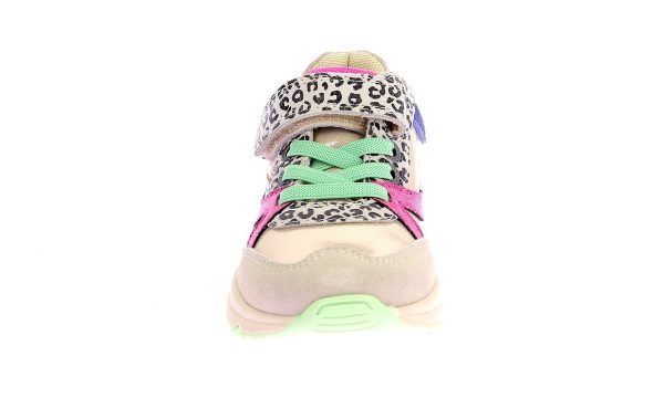 Παιδικά Sneakers Kickers Ανατομικά Πολύχρωμα με λεοπάρ λεπτομέρειες 959953-30-2 - Image 6